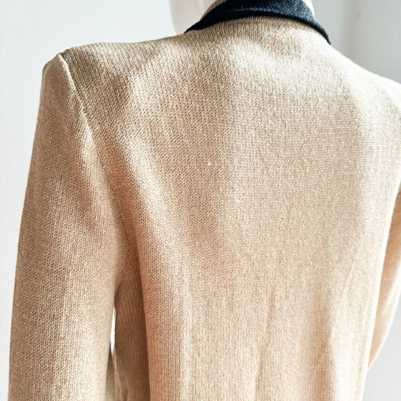 Marni Knits Camel Brown Knit Classic Wool Blend Blazer Jacket M - Picture 5 of 8